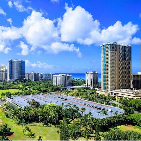 Soothing Hawaii Condo - 18F ホノルル エクステリア 写真