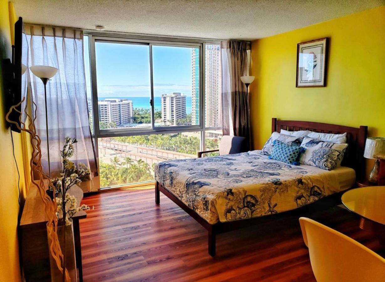 Soothing Hawaii Condo - 18F ホノルル エクステリア 写真