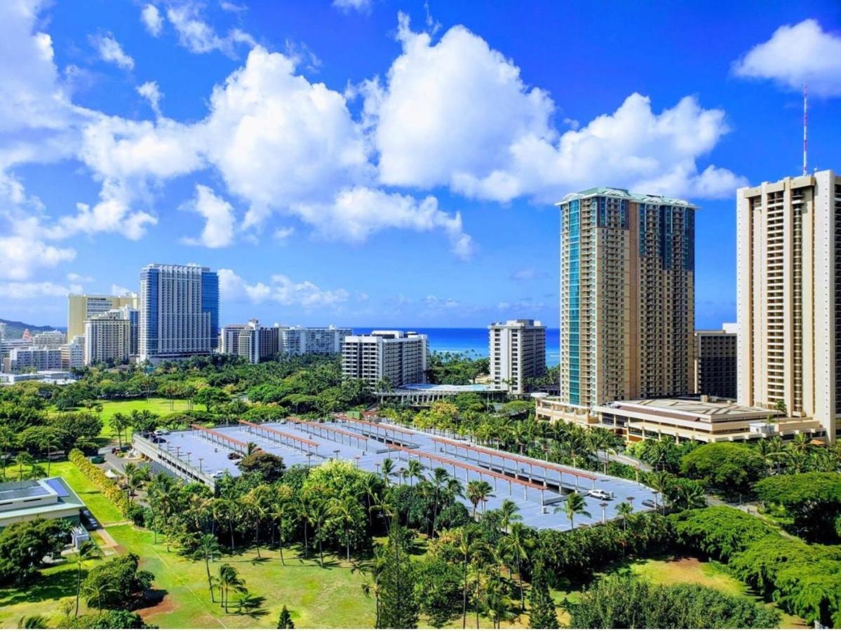 Soothing Hawaii Condo - 18F ホノルル エクステリア 写真